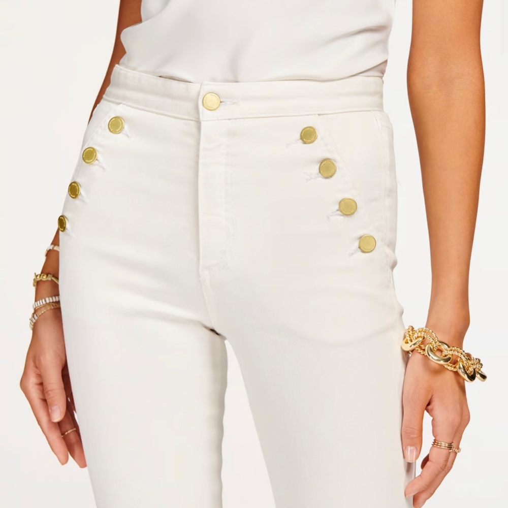 Ramy Brook Helena 26 white jean NWT